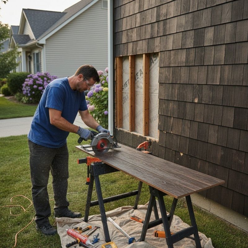 Wood Siding Replacement